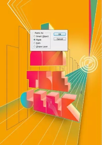 آموزش طراحی تصویر تایپوگرافی سه بعدی در فتوشاپ